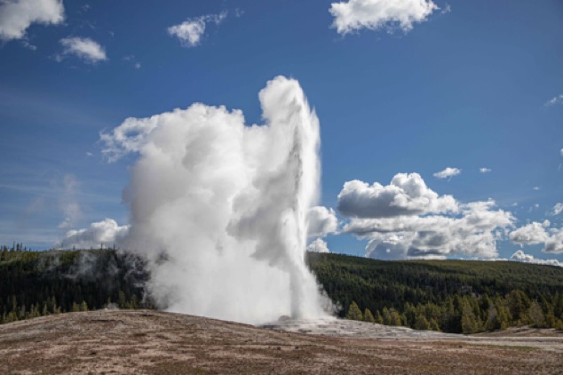 Old Faithful geyser
Yellowstone